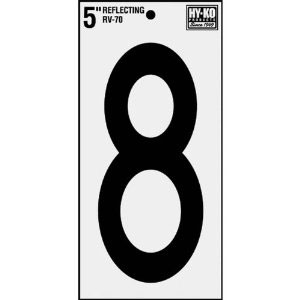 (image for) Number 5"#8 Reflect Blk Vinyl