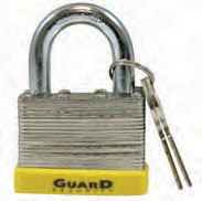 (image for) Padlock Lam 1-3/4" Lg Shank Kd