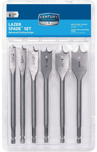 (image for) Spade Bit Set 6-Pc Lazer Spd