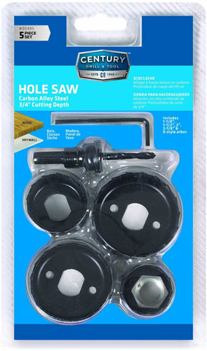 (image for) Hole Saw Set 5-Pc Carbon