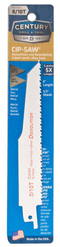 (image for) Recip Blade 6" 8/10t Demo