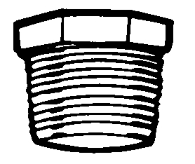 (image for) Plug Mip 1/2"sch-80 Pvc