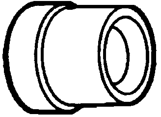 (image for) Bushing 1/2" Pvc To Cpvc