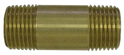 (image for) Nipple Y-Br 3/8x5 Lf