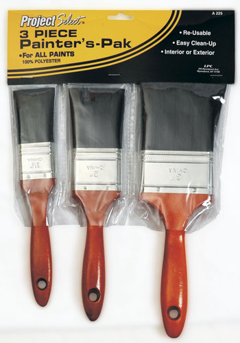 (image for) Paint Brush Set 3-Pc Poly