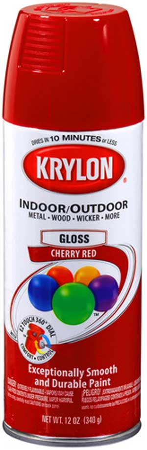 (image for) Spray Paint Cherry Red