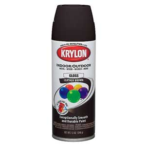 (image for) Spray Paint Leather Brown