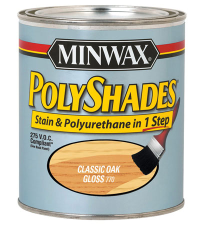 (image for) Stain Poly Gloss Classc Oak Qt