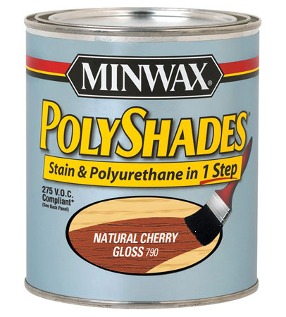 (image for) Stain Poly Gloss Cherry Qt