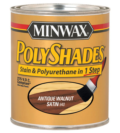 (image for) Stain Poly Satin Antq Walnt Hp