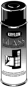 (image for) Spray Paint Glass Frost Krylo