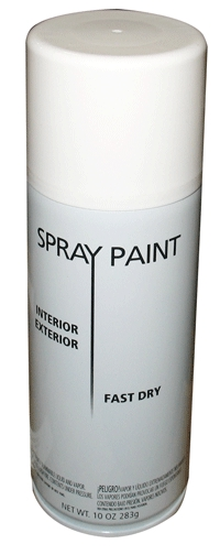 (image for) Spray Paint Flat Black Opp