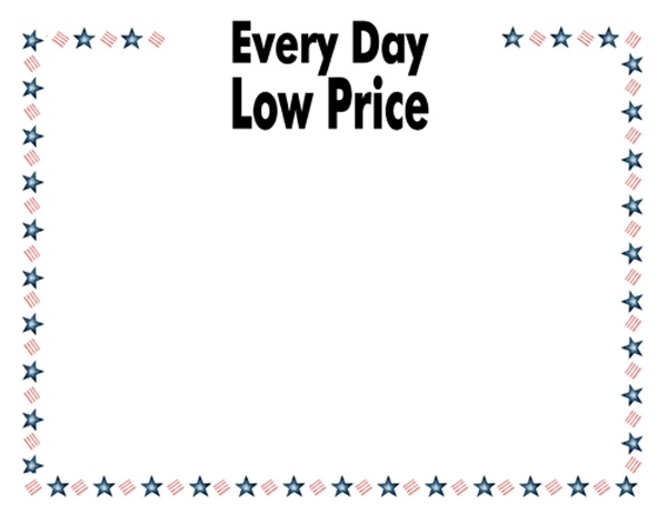 (image for) Sign Pad Every Daylowprice"25p